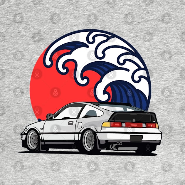 Honda CRX by artoriaa